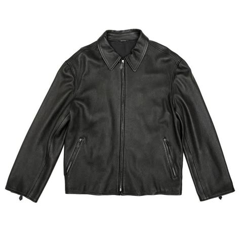 hermes black leather jacket|hermes jacket men's.